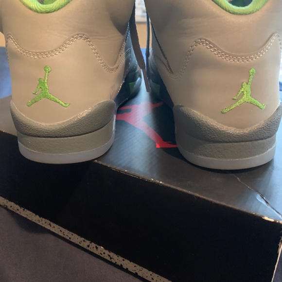 Jordan 5 “Greenbean”  Mens 7.5/Youth 6.5 - Picture 3 of 7